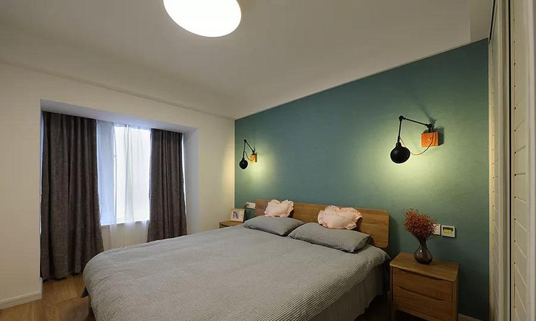 卧室图片来自家装大管家在质朴清雅 97平日式原木系空间的分享