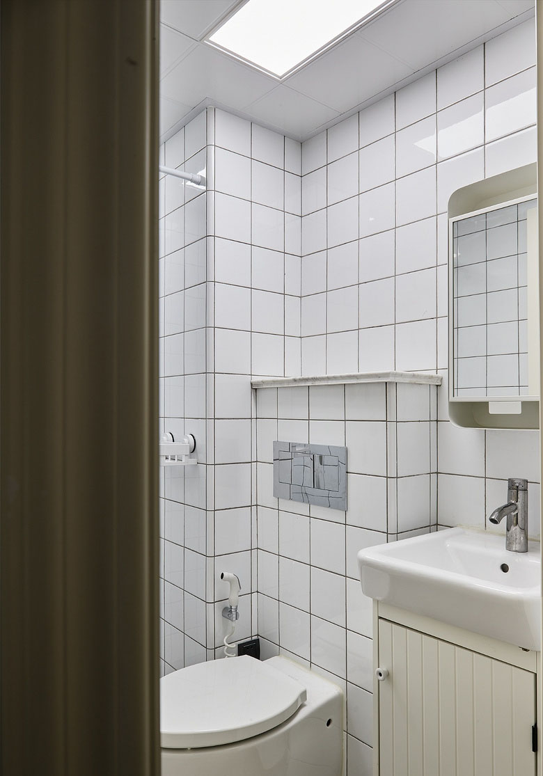 卫生间图片来自家装大管家在简洁安静 100平北欧舒适时尚3居的分享