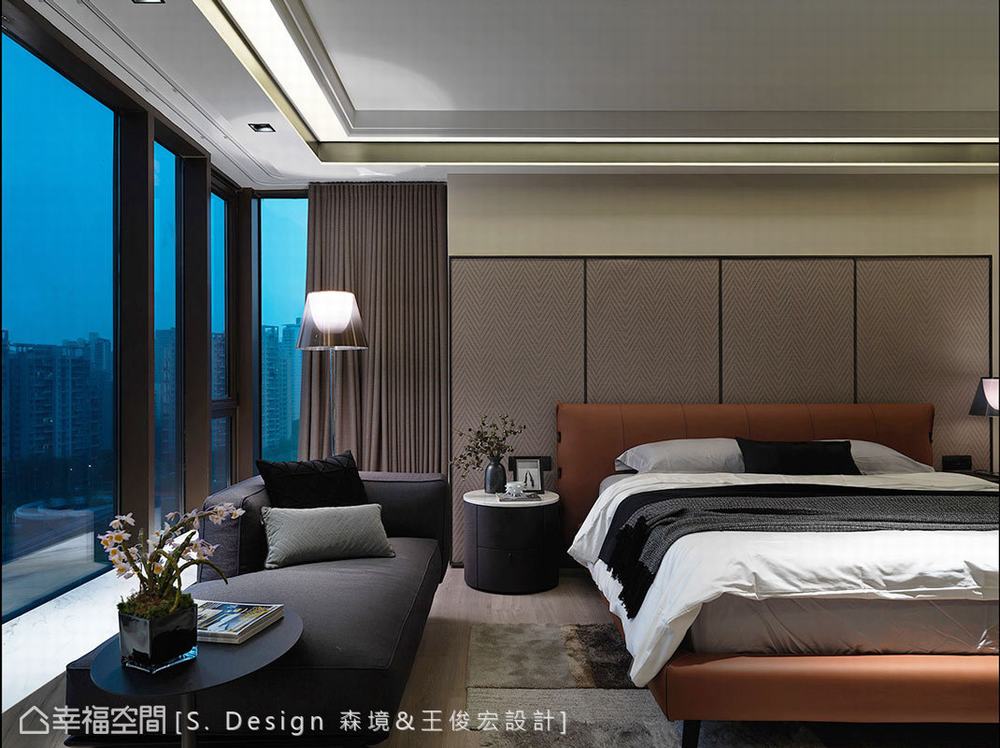 四居 现代风 卧室图片来自幸福空间在231平福田旅居 敞心驿站的分享