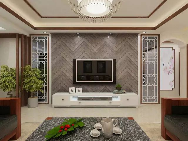 简约 现代 新中式 客厅图片来自宜宾宅心装饰在45㎡的大客厅的蜕变之路的分享