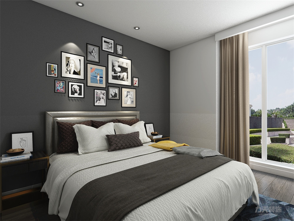 简约 现代 三居 小资 收纳 卧室图片来自阳光放扉er在力天装饰-奥莱城-137㎡-现代简约的分享
