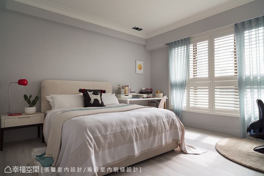 三居 现代 卧室图片来自幸福空间在融合现代与古典 178平气质美宅的分享
