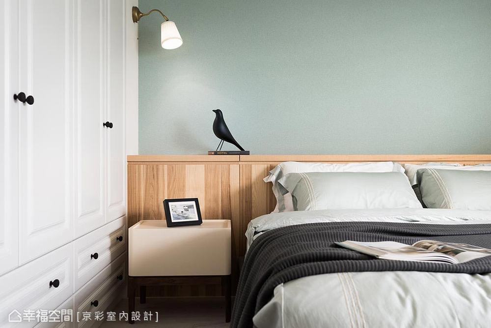 三居 现代 卧室图片来自幸福空间在佐日光与美景 122平美式浪漫居的分享