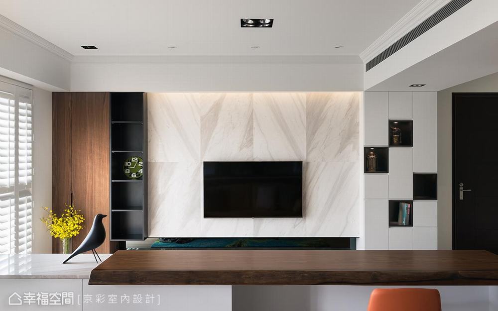 三居 现代 客厅图片来自幸福空间在佐日光与美景 122平美式浪漫居的分享
