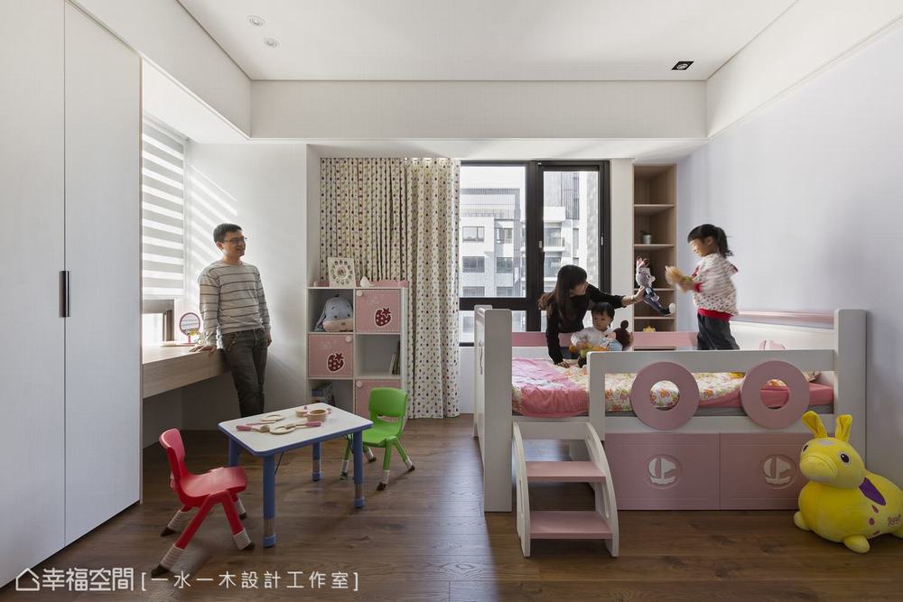 三居 现代 儿童房图片来自幸福空间在145平私房藏书好感居家的分享