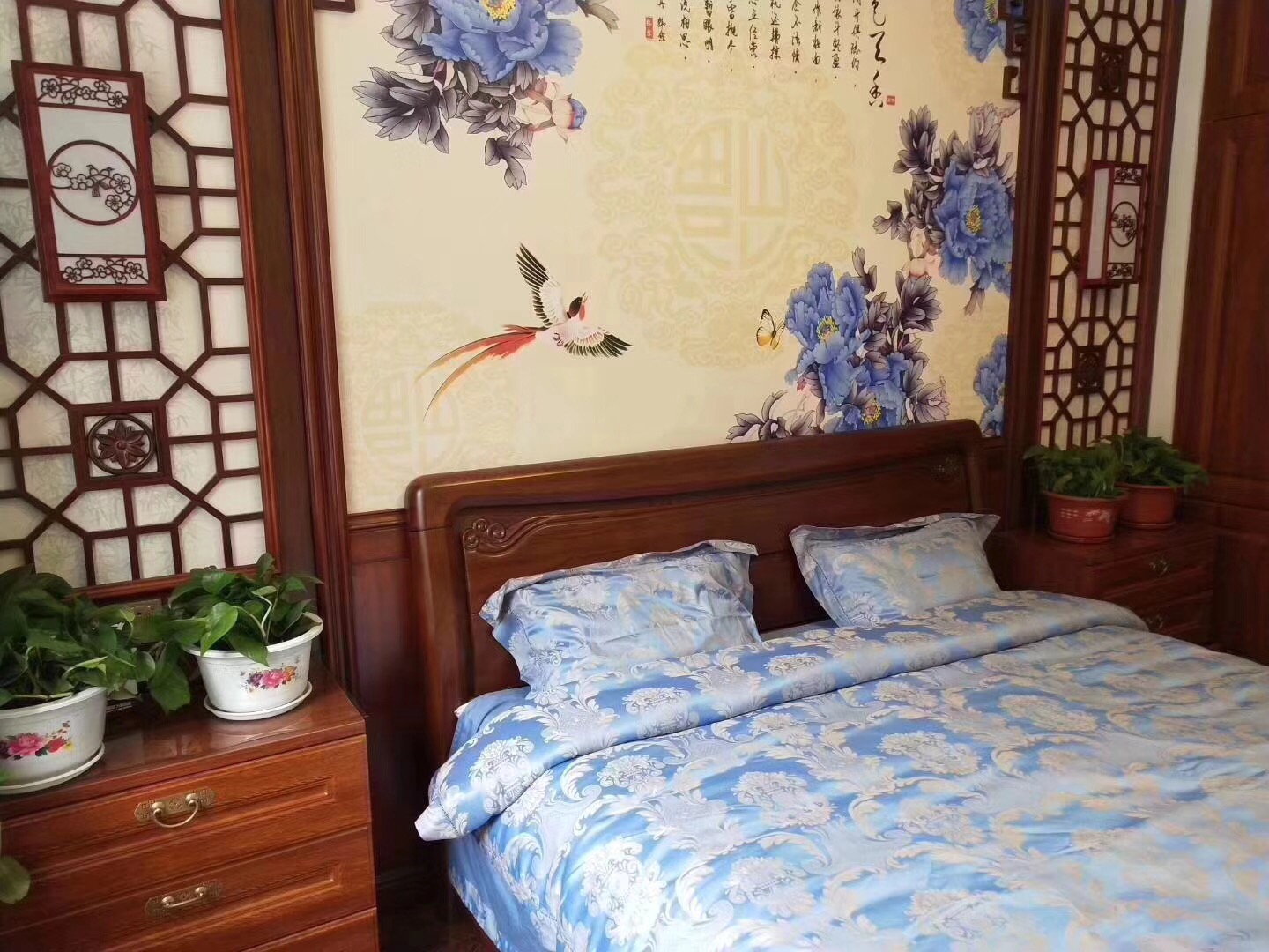 简约 中式 80后 小资 白领 收纳 三居 生活 设计 卧室图片来自生活家-月昂在梅西湖金茂悦90㎡中式风格鉴赏！的分享