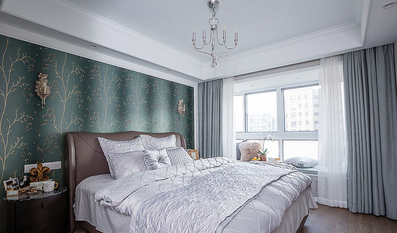 卧室图片来自家装大管家在魅力十足 130平法式时尚贵族生活的分享