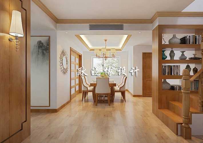 大户型 新中式 奉天九里 客厅图片来自百家设计小刘在奉天九里188平新中式风格的分享