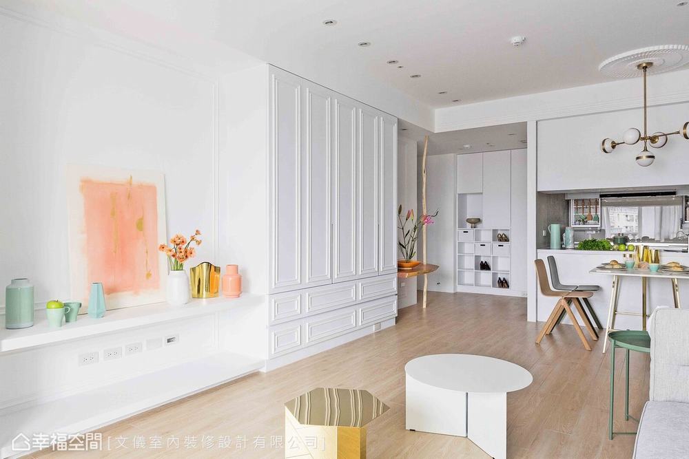 四居 新古典 客厅图片来自幸福空间在125平五彩法式的分享