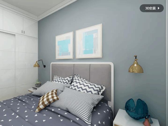 简约 欧式 卧室图片来自重庆装修优家馆装饰官网在130平方-北欧风格尽显自然优雅的分享