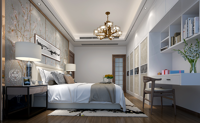 三居 卧室图片来自深圳浩天装饰在浩天装饰-锦荟PARK的分享
