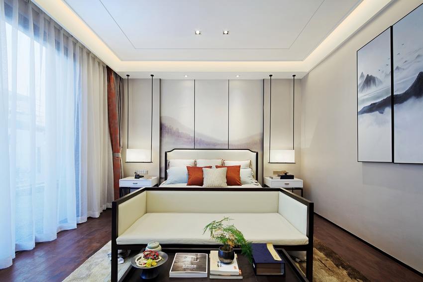 卧室图片来自重庆优家馆装饰在渝北优家馆装饰  中式禅意的分享