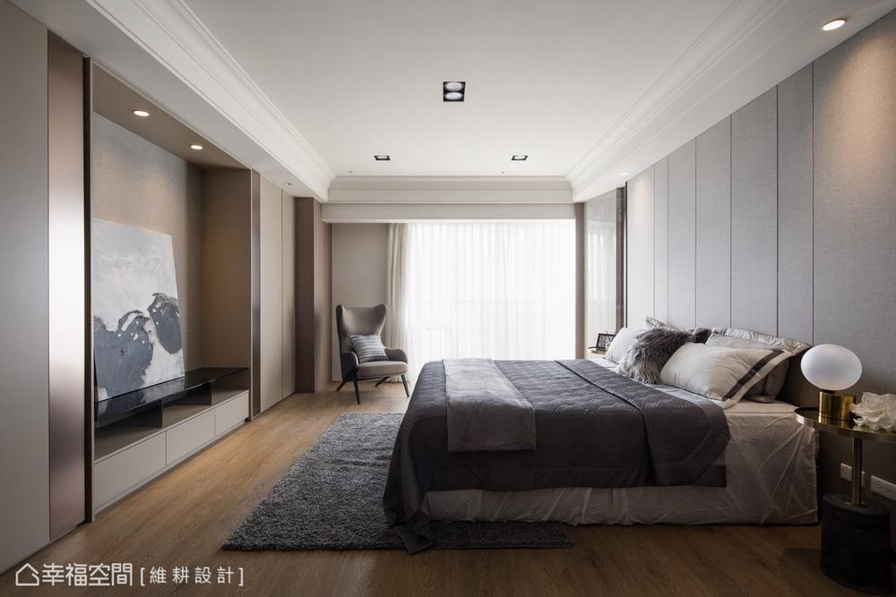 四居 大户型 奢华 卧室图片来自幸福空间在495平木沐的分享