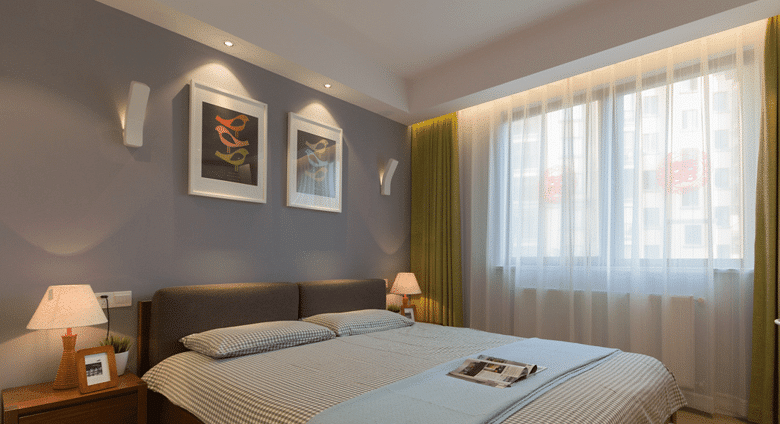 卧室图片来自家装大管家在流畅空间 110平现代简约时尚3居的分享
