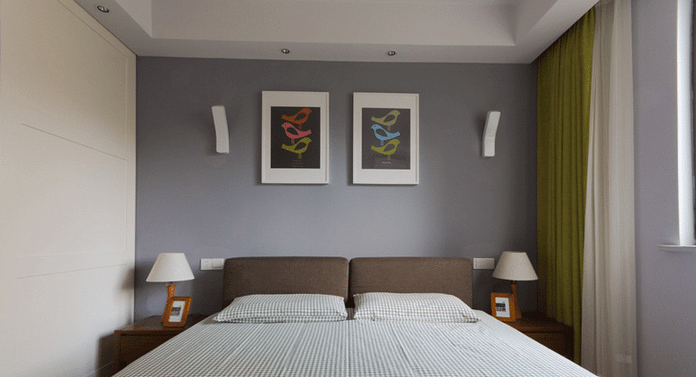 卧室图片来自家装大管家在流畅空间 110平现代简约时尚3居的分享