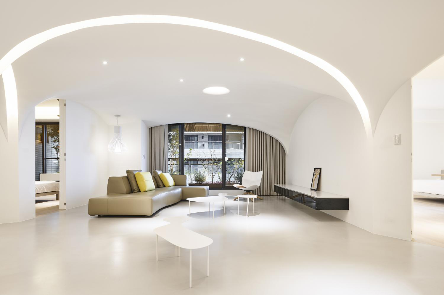 简约 客厅图片来自别墅设计师杨洋在独特现代简约设计的分享