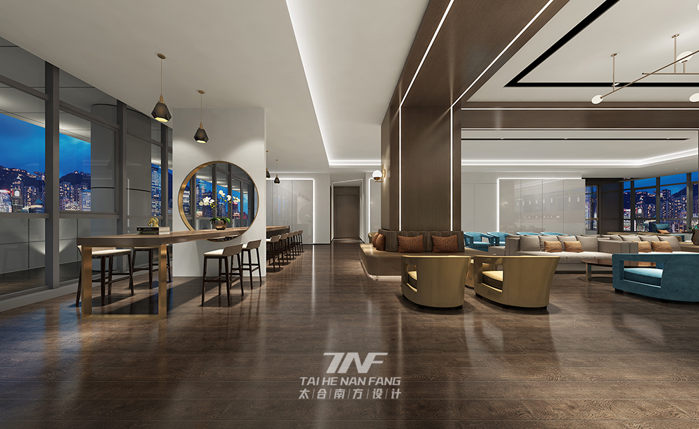 会所设计 现代设计 客厅图片来自王五平设计在深圳有线传输大厦会所-东方雅奢的分享