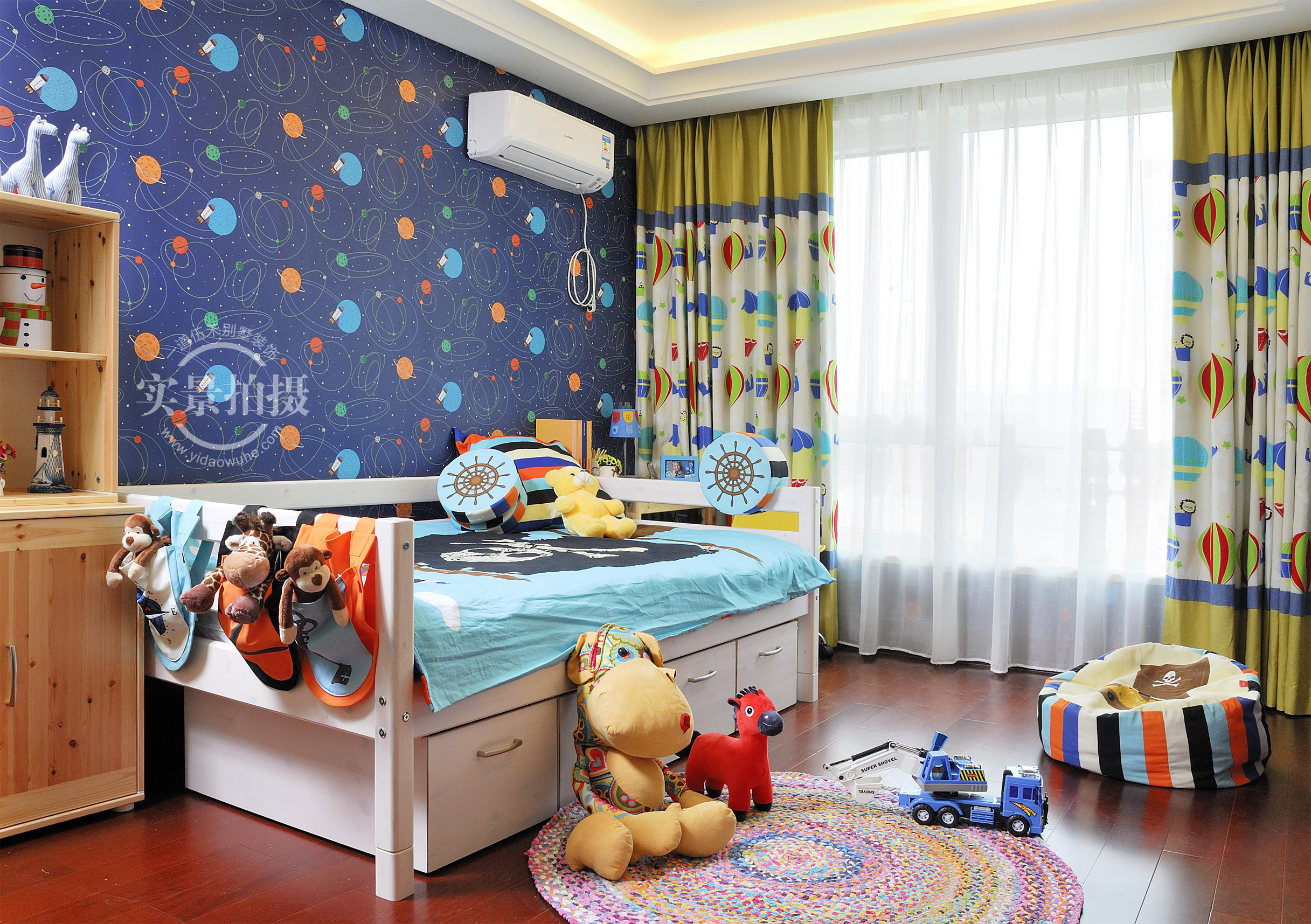 简约 法式风格 三居 儿童房图片来自别墅设计师杨洋在古典华贵法式--橡树湾装修设计的分享