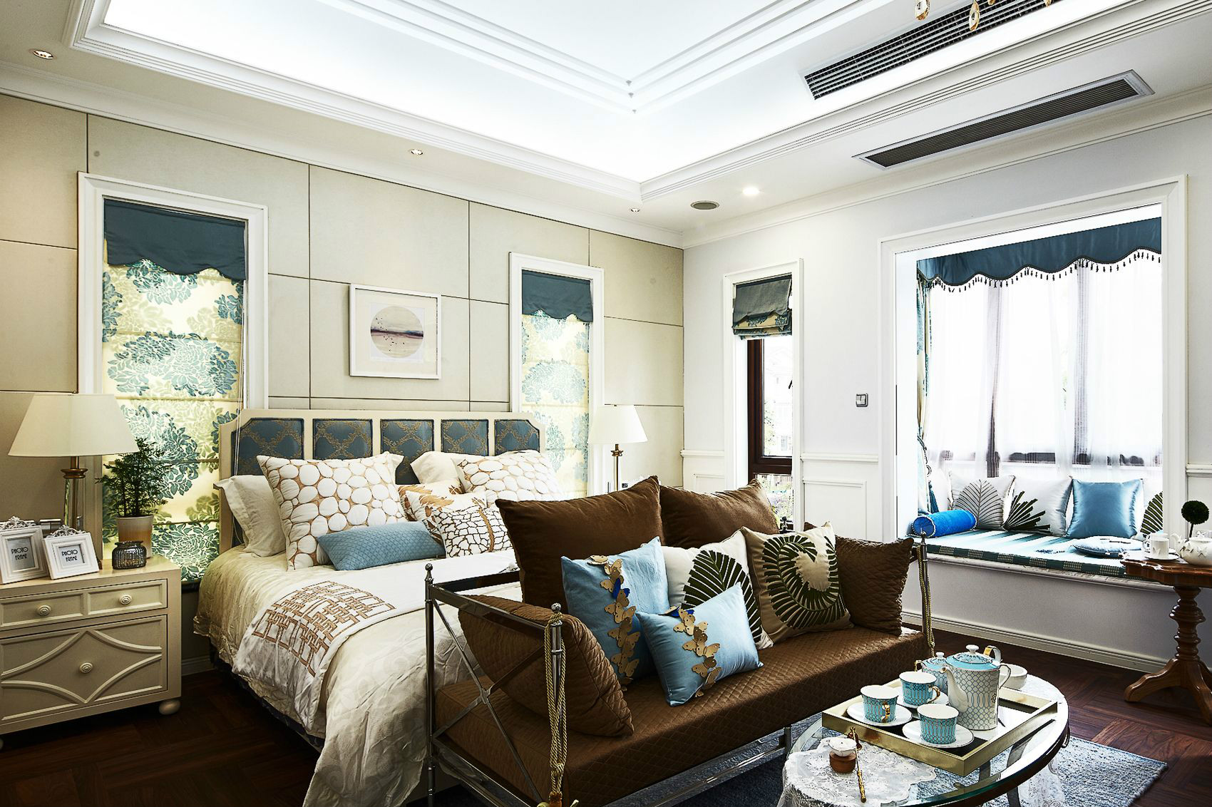 别墅装修 别墅设计 别墅 欧式风格 卧室图片来自北京高度国际在华丽欧式风格--水郡长安的分享