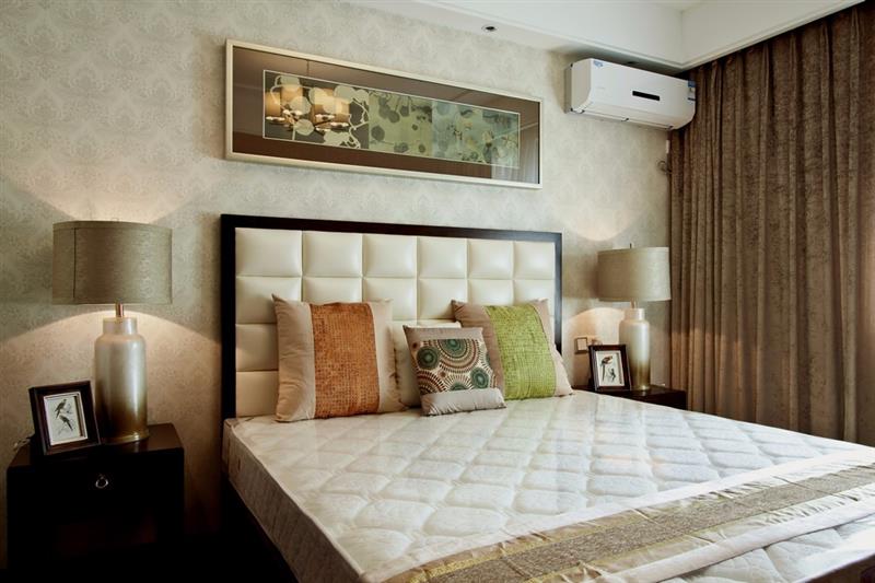 中式 卧室图片来自成都二十四城装饰公司在鹭湖宫新中式风格装修案例的分享