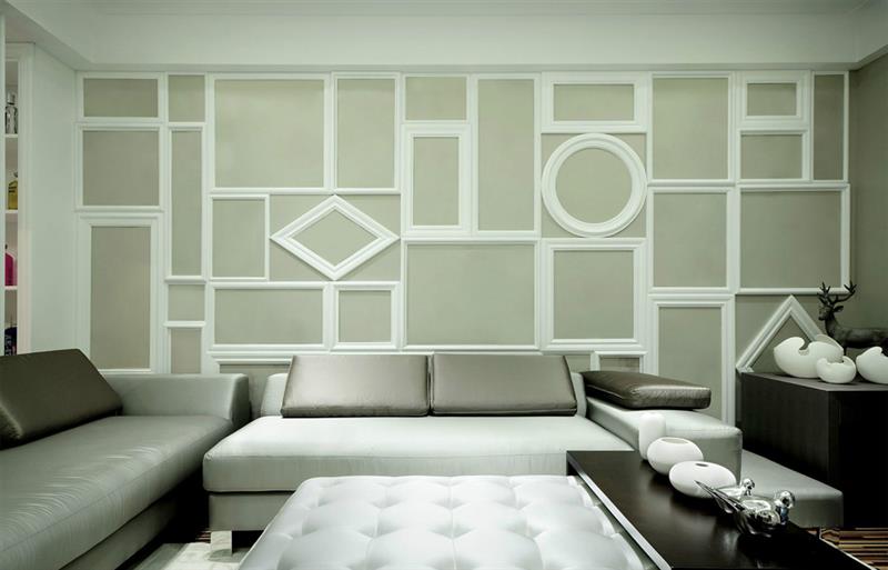 现代 欧式 简约 客厅图片来自成都二十四城装饰公司在纯净高雅-简约欧式风格的分享