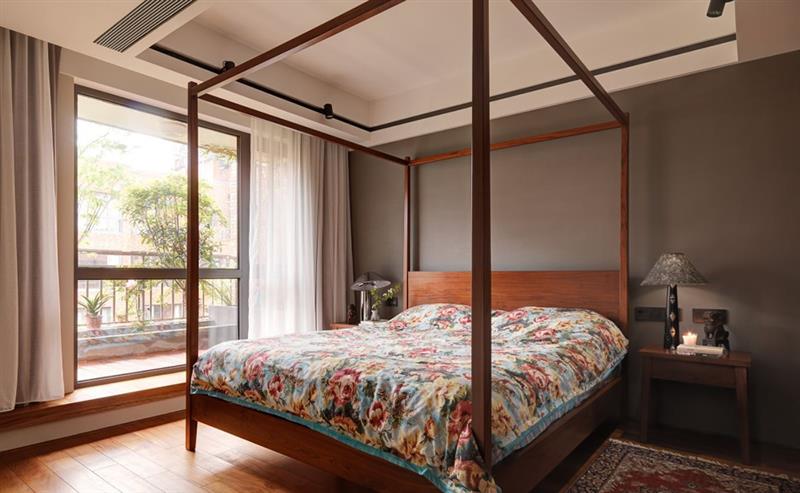 中式 新中式 卧室图片来自成都二十四城装饰公司在『淡墨香』- 新中式风格的分享