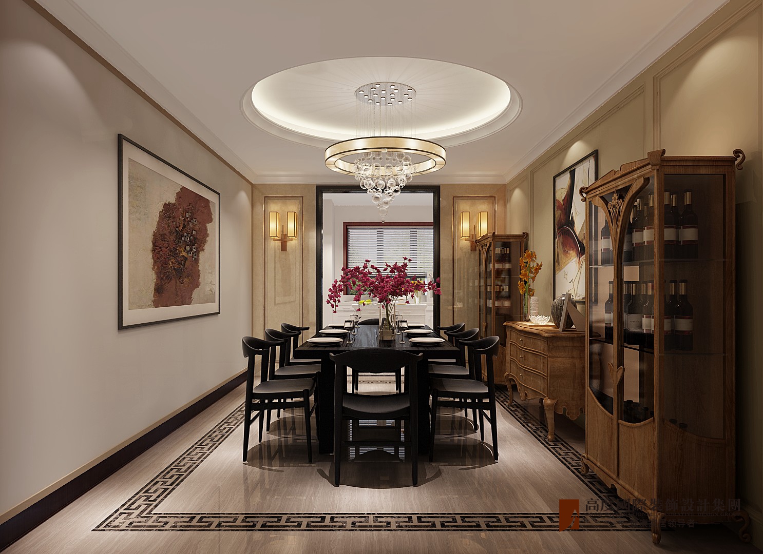 餐厅图片来自北京高度国际在缘溪堂360平米--中式风格的分享