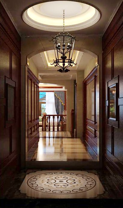 客厅图片来自沈阳百家装饰小姜在碧桂园凤凰城410平美式风格的分享