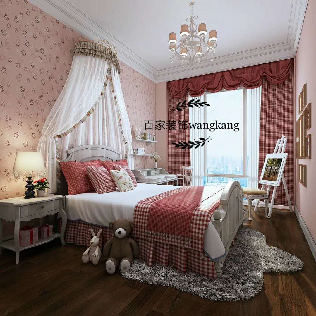 卧室图片来自沈阳百家装饰小姜在保利花园128平北欧风格的分享