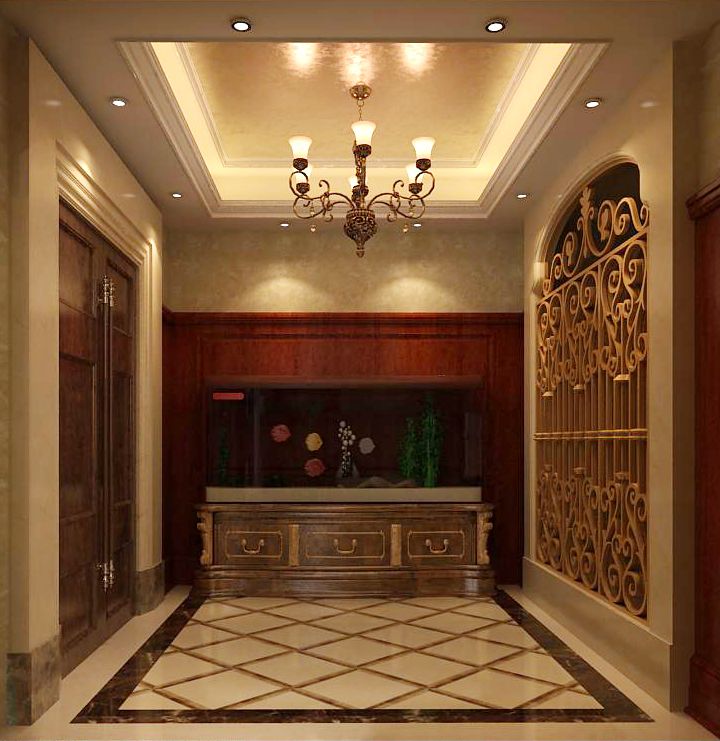 客厅图片来自沈阳百家装饰小姜在碧桂园凤凰城410平美式风格的分享