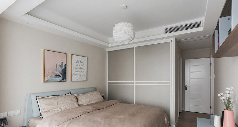 卧室图片来自家装大管家在现代层次堆叠 109平实用三口之家的分享