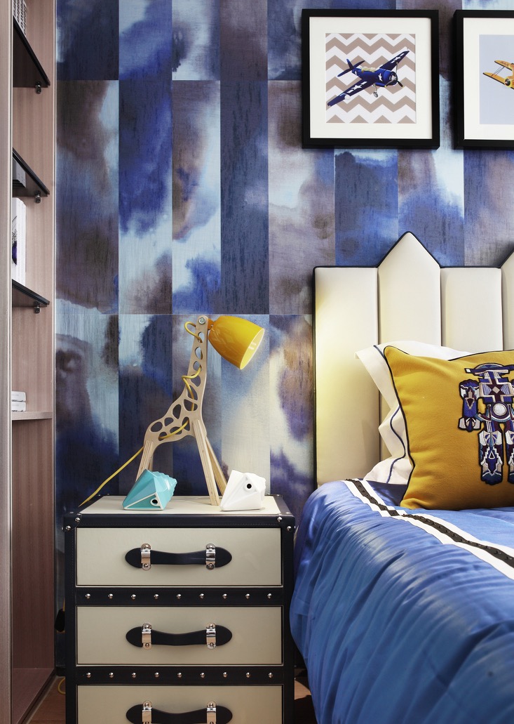 简约 三居 现代 卧室图片来自言白设计在城市生活的分享