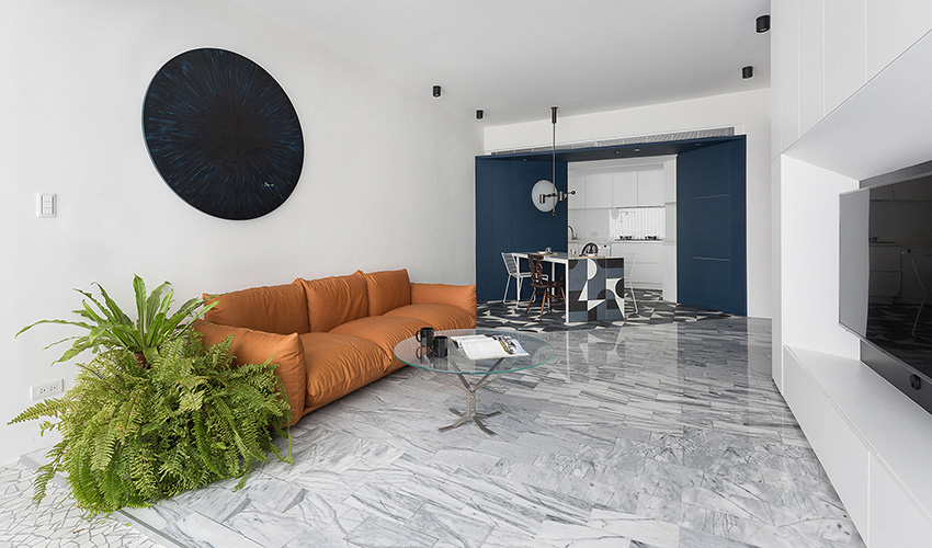 120 简约 客厅图片来自别墅设计师杨洋在二居极简风格设计的分享