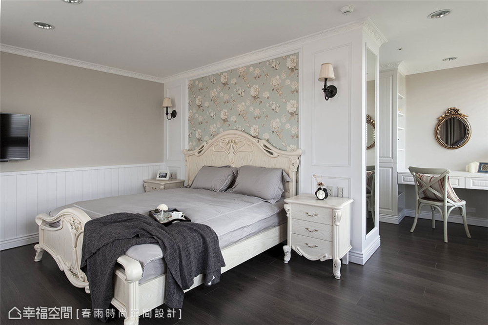 裝修设计 装修风格 居家风格 美式风格 卧室图片来自幸福空间在165平，温馨生活的美式主张的分享