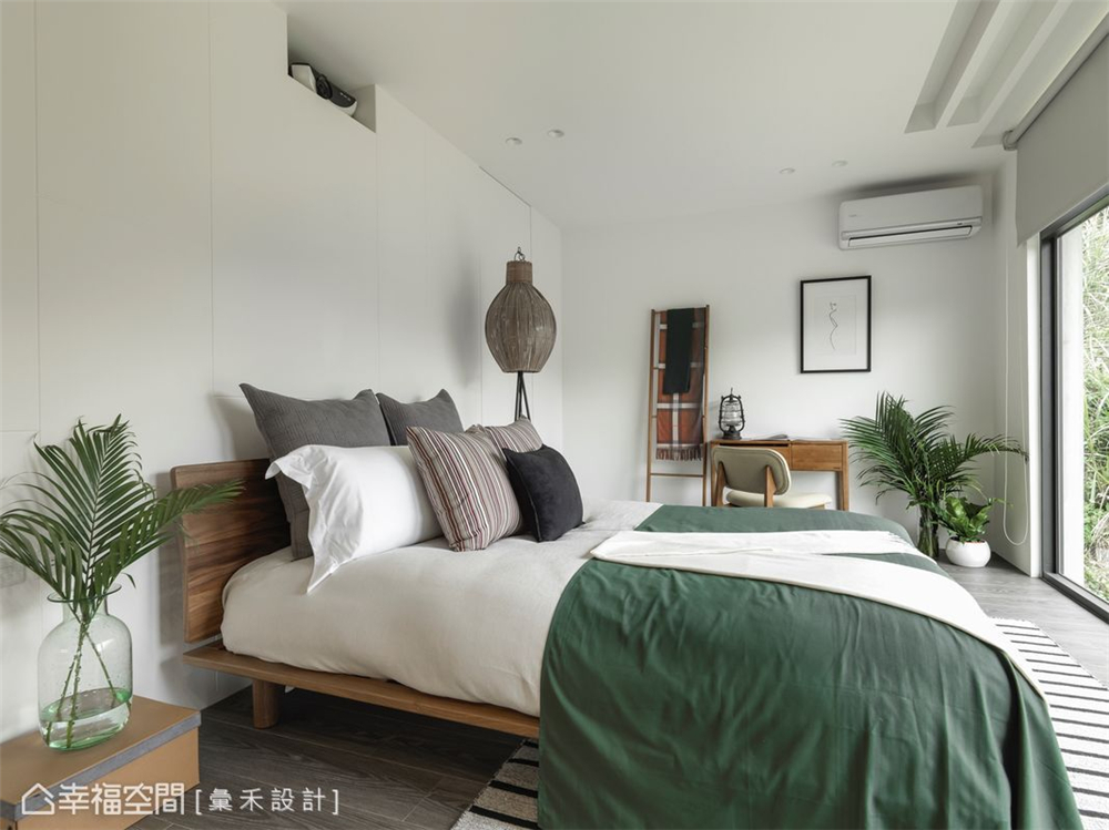 装修风格 装修设计 混搭 卧室图片来自幸福空间在116平，诚品风格居家宅邸！的分享