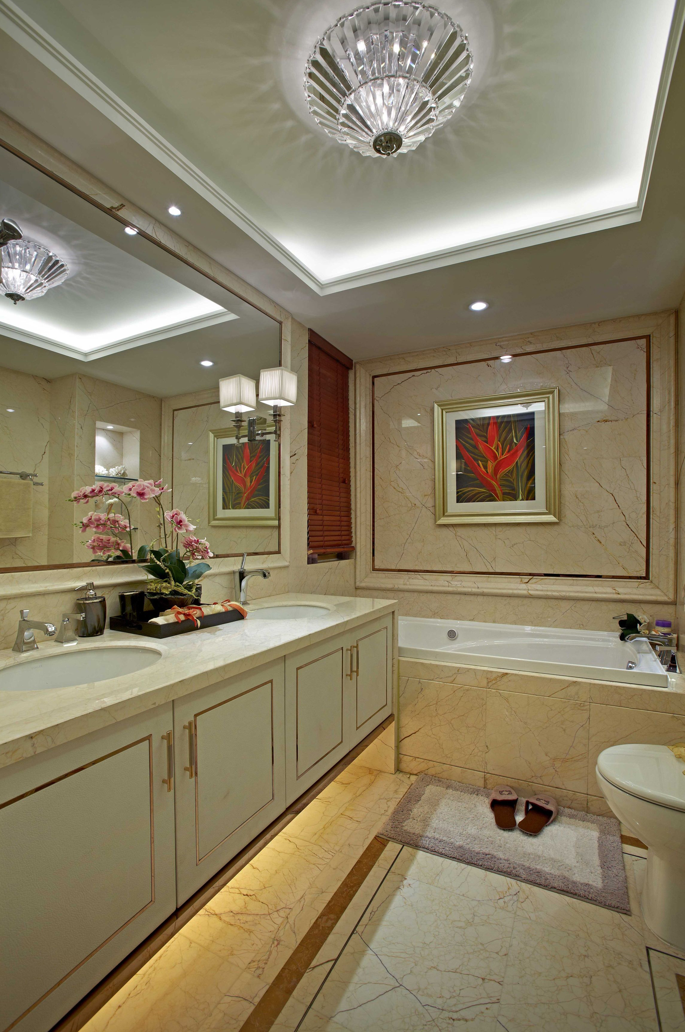 欧式 三居 大户型 复式 跃层 别墅 白领 小资 卫生间图片来自高度国际姚吉智在149平米欧式好精致的颜色搭配的分享