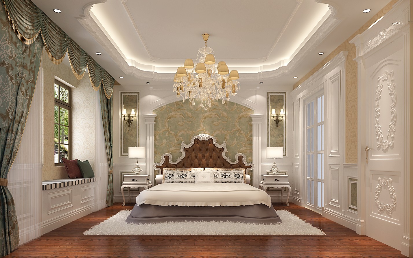 简约 欧式 别墅 收纳 卧室图片来自北京高度国际-陈玲在龙山逸墅欧式风格案例的分享