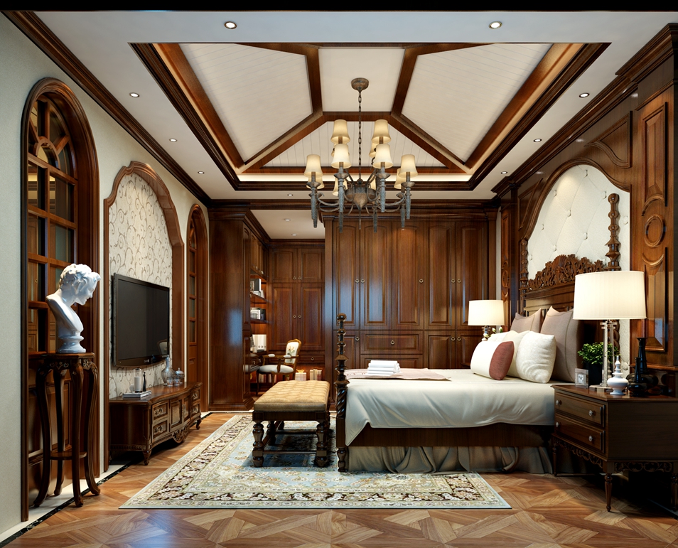 美式 别墅 卧室图片来自用户20000004404262在雅居乐花园美式风格的分享