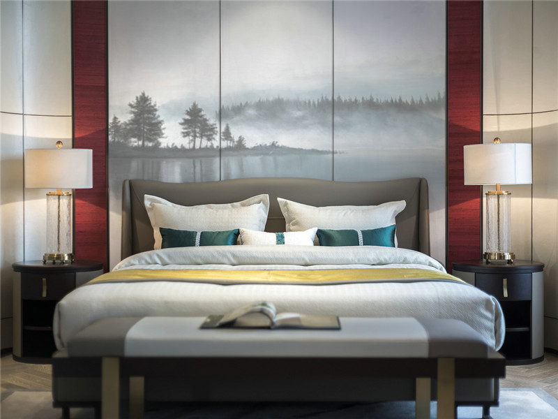 卧室图片来自北京高度国际在500平米轻奢优雅新古典的分享
