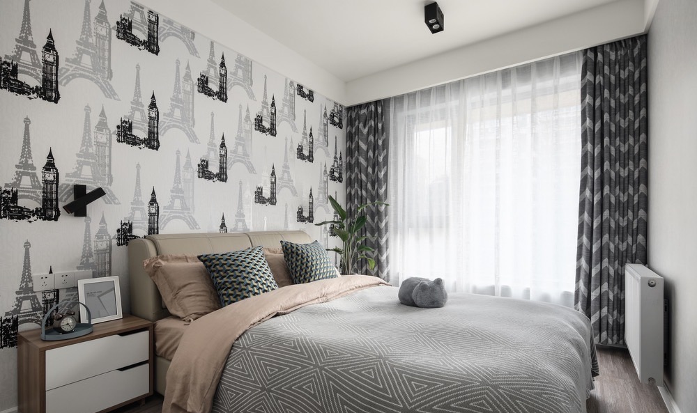 三居 现代 卧室图片来自言白设计在诗意栖居的分享