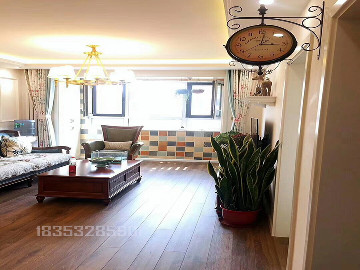 保利香槟国际82平装修实景 美式