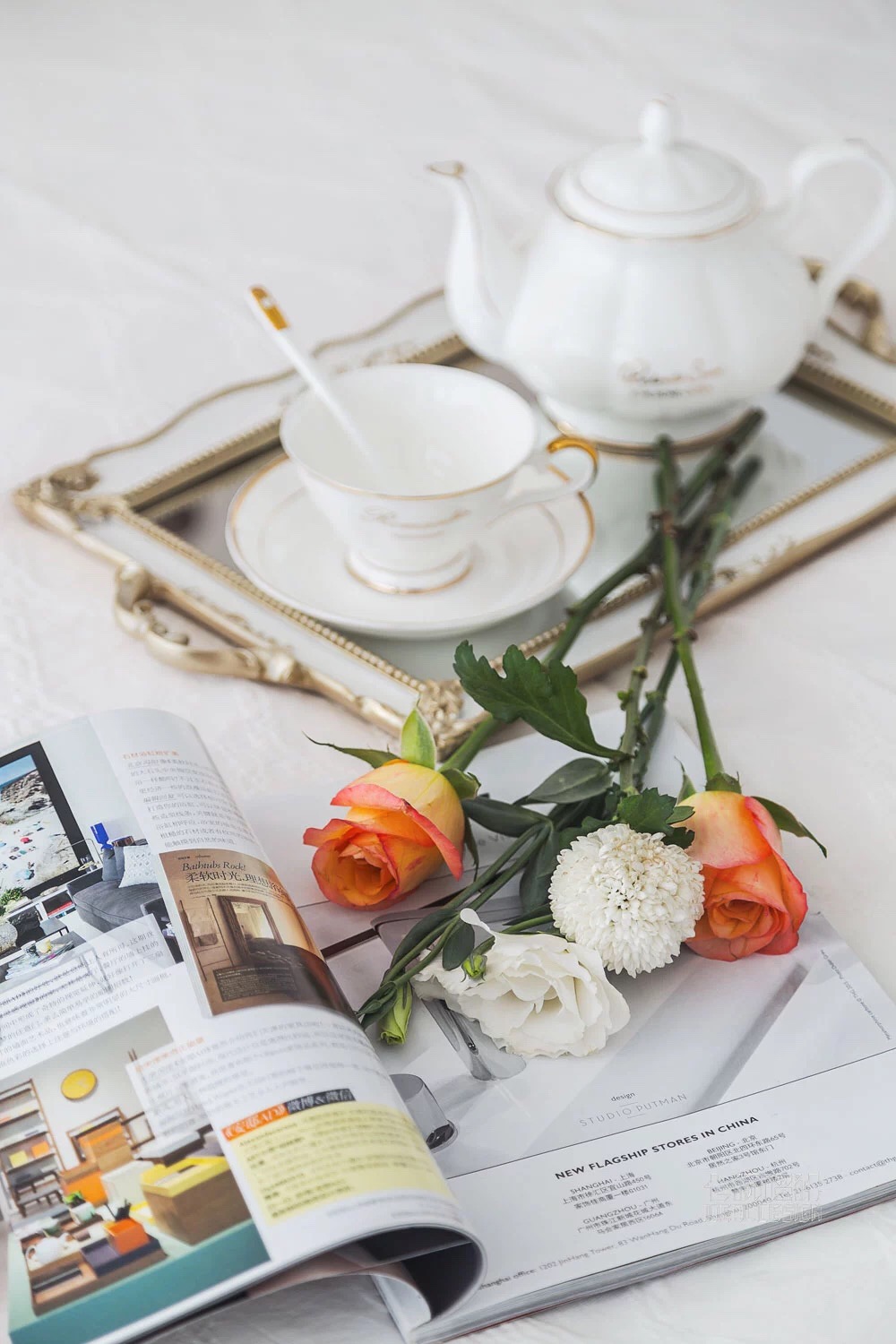 精致生活 美式 白领 卧室图片来自设计师陈欢在七间设计#早安#的分享