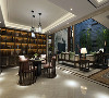 宝华源墅别墅项目装修新中式风格设计，上海腾龙别墅设计作品，欢迎品鉴