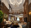 保利叶上海别墅装修美式风格设计，上海腾龙别墅设计作品，欢迎品鉴