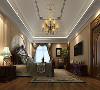 保利叶上海别墅装修美式风格设计，上海腾龙别墅设计作品，欢迎品鉴