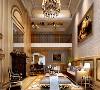 保利叶上海400平别墅项目装修欧式古典风格设计，上海腾龙别墅设计作品，欢迎品鉴