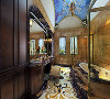保利叶上海别墅项目装修欧美古典风格设计，上海腾龙别墅设计作品，欢迎品鉴