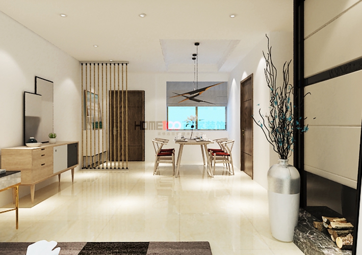 客厅图片来自百家装饰LL在华润二十四城117平后现代风格的分享