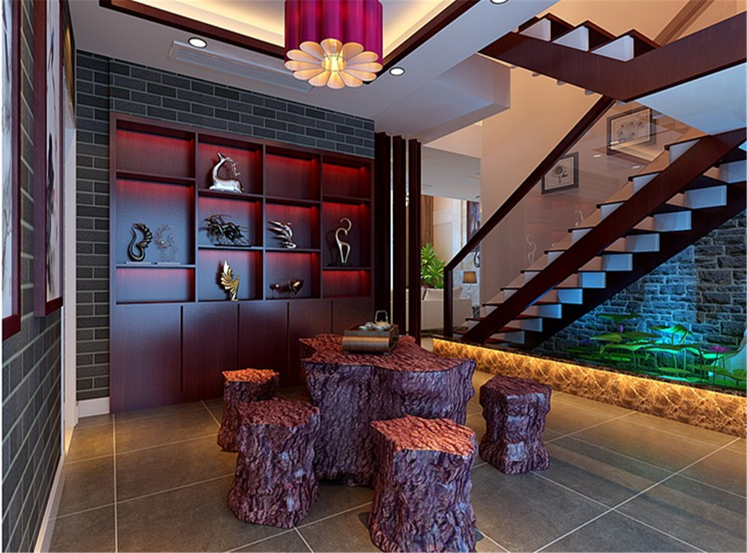 上海蓝堡 蓝堡别墅 现代风格 腾龙设计 餐厅图片来自孔继民在上海蓝堡别墅项目装修设计方案的分享