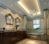 欧泊圣堡别墅项目装修欧式风格设计，上海腾龙别墅设计师丰晓作品，欢迎品鉴